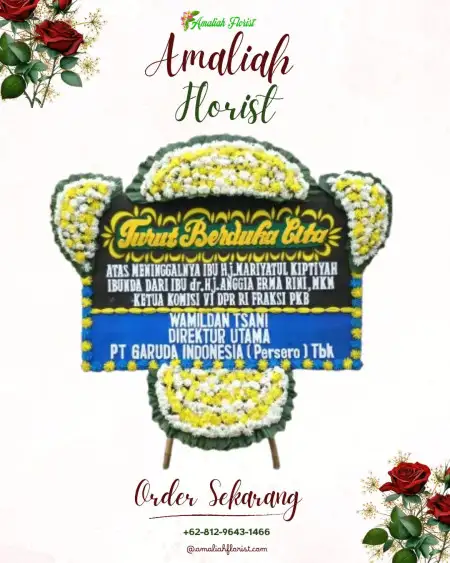 Papan Bunga Duka Tualan Hulu